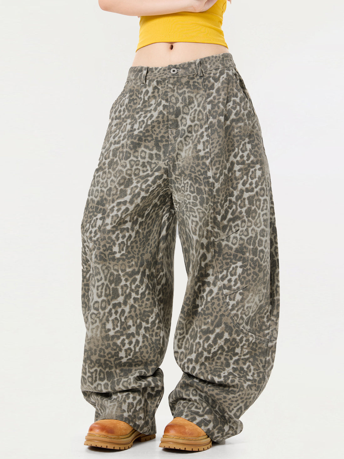 American-Style Wide-Leg Pants